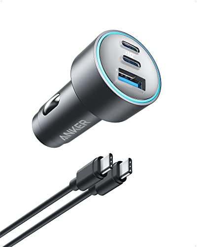 Anker 67W 3-Port Compact Fast Car Charger