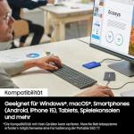 Samsung T7 1TB Portable SSD - Titan Gray