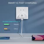 Dual Port USB-C Fast Charger for iPhone and Apple Watch