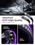 LISEN 54W USB-C Car Charger with Cable