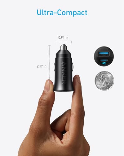 Anker 32W Dual USB-C Car Charger