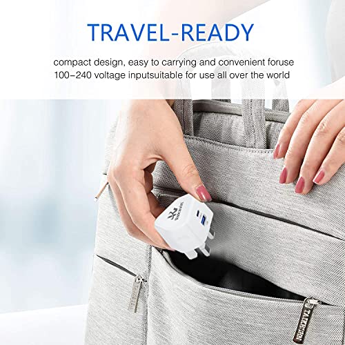 Dual Port USB-C Fast Charger for iPhone and Apple Watch