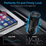60W Dual Port USB-C Car Charger