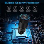 60W Dual Port USB-C Car Charger