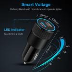 60W Dual Port USB-C Car Charger