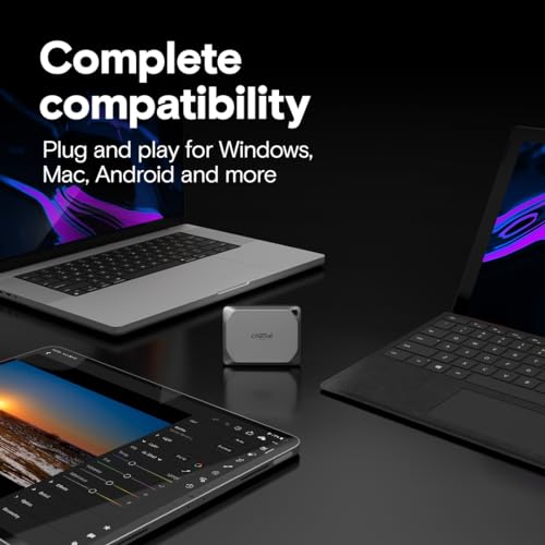 Crucial X9 Pro 2TB Portable USB-C SSD
