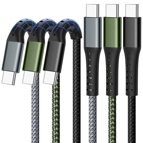 3-Pack 1M Fast Charging USB-C Cables