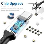 3-Pack 1M Nylon Braided USB-C Fast Charging Cable