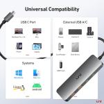 uni USB C 3.2 Hub with 4 Ports