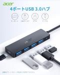 USB-C Hub with Power Port for Laptops