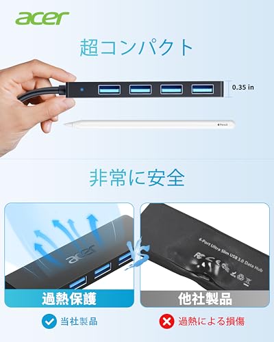 USB-C Hub with Power Port for Laptops
