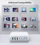 185W 7-Port USB-C Charging Station for Devices