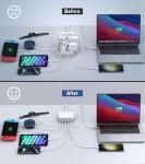 185W 7-Port USB-C Charging Station for Devices