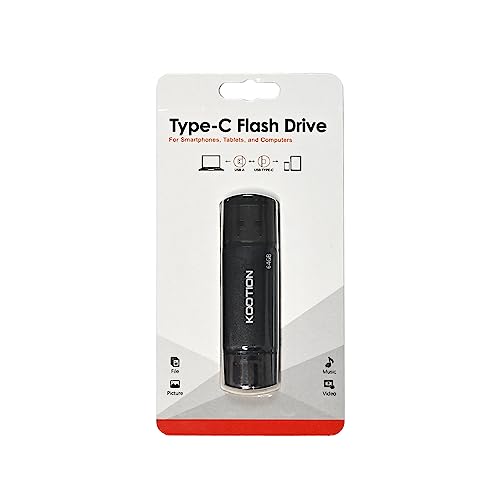64GB KOOTION Dual USB-C and USB-A Flash Drive