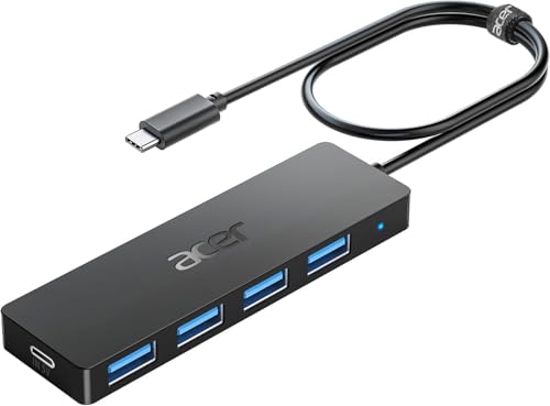USB-C Hub with Power Port for Laptops