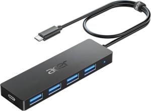 USB-C Hub with Power Port for Laptops