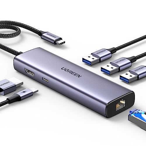 UGREEN Revodok 6-in-1 USB-C Hub with Ethernet
