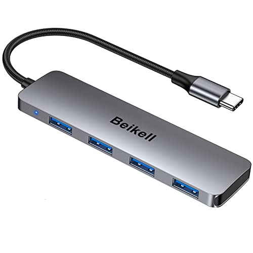 Beikell USB-C 4-Port Hub - 5 Gbps Speed