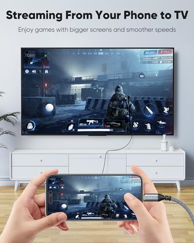 Highwings 4K USB-C to HDMI Cable, 1.8m