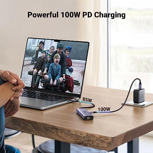 UGREEN 6-in-1 USB-C Hub with Ethernet & HDMI