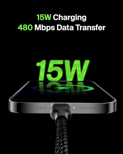 Belkin 1m Braided USB-C to USB-A Cable