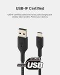 Belkin 1m Braided USB-C to USB-A Cable