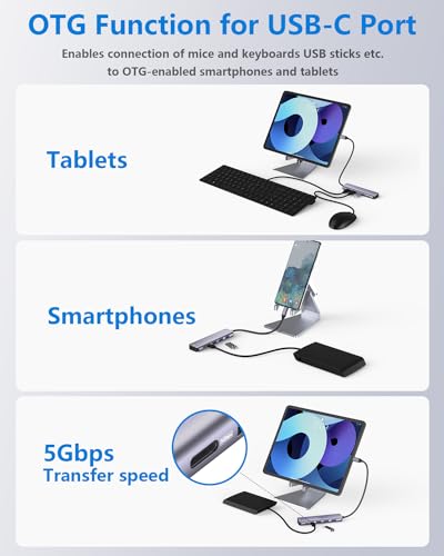 Newmight 6-in-1 USB-C Hub with 4K HDMI