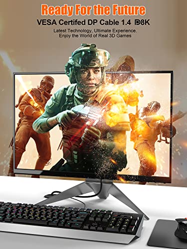 2m USB-C to DisplayPort Cable - 8K/5K/4K