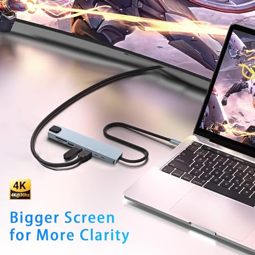 8-in-1 USB-C Hub with Ethernet and 4K HDMI