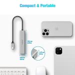 RSHTECH 4-Port USB-C Hub with 10Gbps Speed