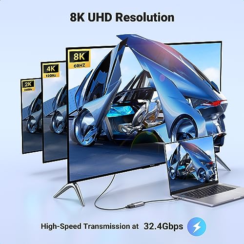 UGREEN 8K USB-C to DisplayPort Adapter