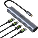 4-Port USB-C Hub Adapter for iMac & More