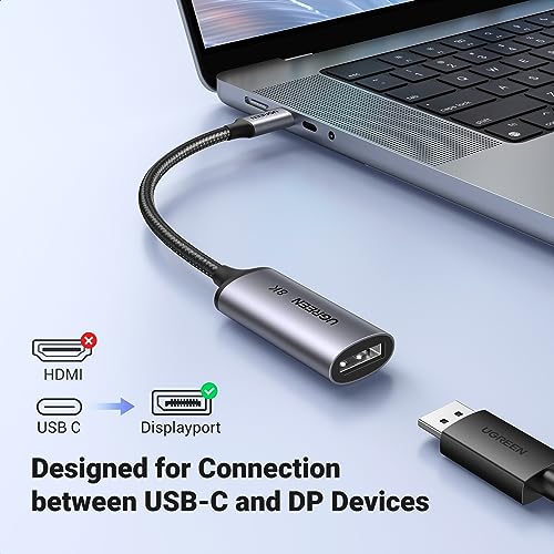 UGREEN 8K USB-C to DisplayPort Adapter