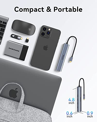 4-Port USB-C Hub Adapter for iMac & More