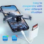 USB-C SD Card Reader for iPhone & Devices