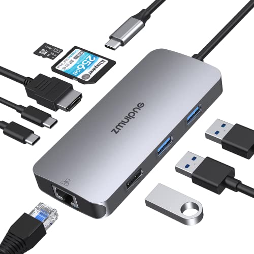 9-in-1 USB-C Hub Adapter for Laptops