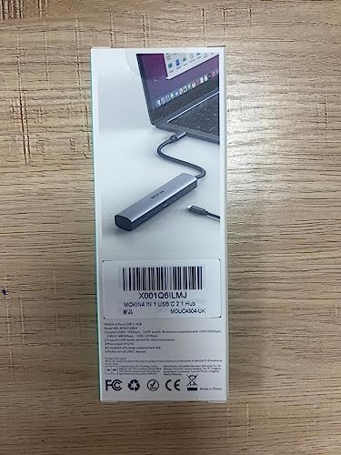 4-Port USB-C Hub Adapter for iMac & More