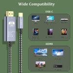 2M USB-C to HDMI Cable 4K@60Hz