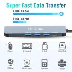 7-in-1 USB-C Hub with HDMI and Card Slots