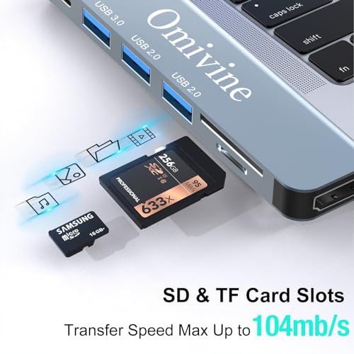 7-in-1 USB-C Hub with HDMI and Card Slots