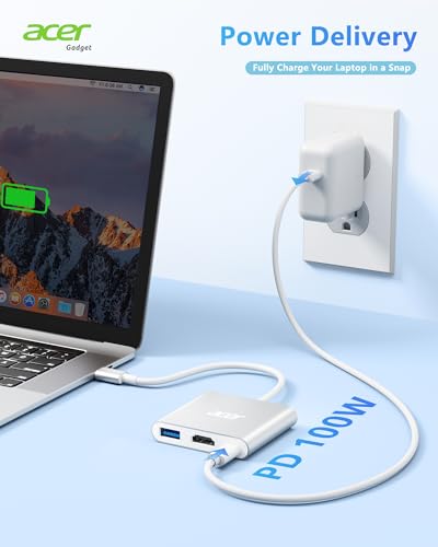 Acer 3-in-1 USB-C Hub with 4K HDMI