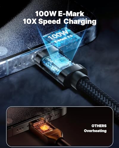 2M USB-C to USB-C Fast Charging Cable 100W