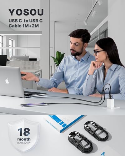 2M USB-C to USB-C Fast Charging Cable 100W