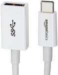 USB-C to USB Adapter Cable, 1 Pack, White