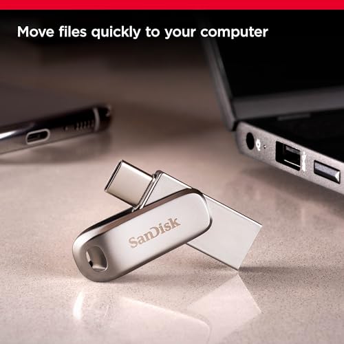 SanDisk 512GB Ultra Dual Drive Luxe USB-C Flash Drive