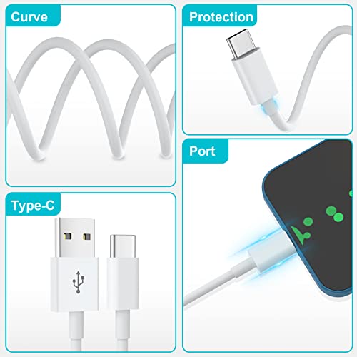 2-Pack 1.8M Fast USB-C Charger Cables