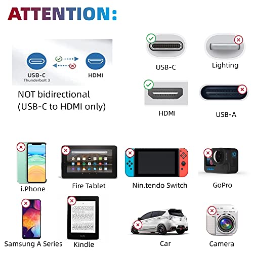 L'Puluva 4K USB-C to HDMI Cable, 2m