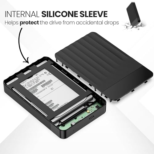 1TB USB-C Portable Hard Drive for All Devices