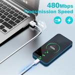 2-Pack 1.8M Fast USB-C Charger Cables