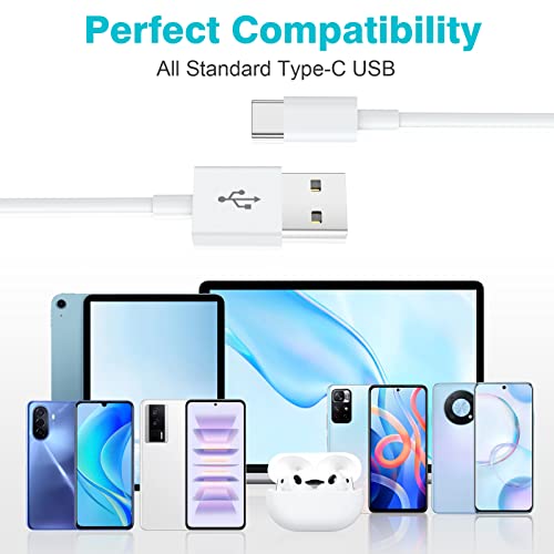 2-Pack 1.8M Fast USB-C Charger Cables